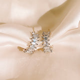 バレンティーキュービックピアス / Valentie Cubic Earrings (4645900386422)