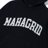 バーシティーロゴニットフーディー / VARSITY LOGO KNIT HOODIE
