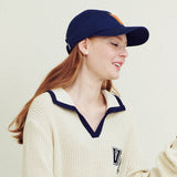 V-point logo ball cap (6687362220150)