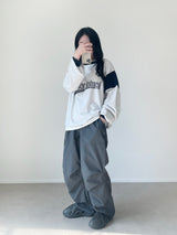 W Y2K ナイロンストリングパンツ
