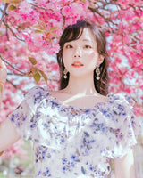 ロイヤルブルーガーデンピアス