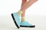 ウィティーバニースケッチグラフィックソックス／WITTY BUNNY SKETCH GRAPHIC SOCKS [IVORY]