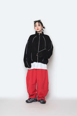 ナイロンヘムスナップパンツ