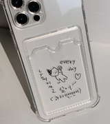 アイウォントトゥーライダウンインアメスキャットカードストレージフォンケース