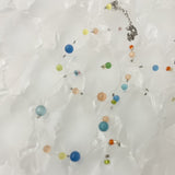 0090 Planet inspired beads necklace