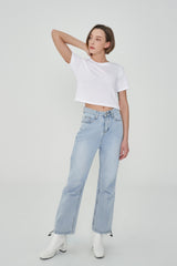 アジャスタブルデニムジョガーパンツ/ ADJUSTABLE DENIM JOGGER PANTS [6100]