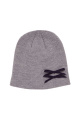 MINI RIBBON BEANIE / GREY