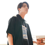 ワイドオーバーフィットショートスリーブTシャツ / (Haven)wide overfit short sleeved T-shirt