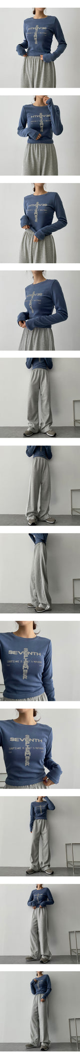 ミート2ラインバンデッドウエストトレーニングパンツ / Meat Two-Line Banded Waist Training Pants