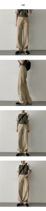 マチコットンワイドパンツ / Machi Cotton Wide Pants