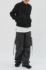Rope Pigment Cargo Pants (2color)