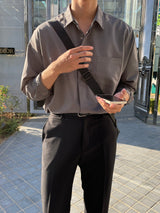 ディープデイリーセミフィットスラックス/Deep Daily Slim Fit Slacks (4 colors)