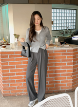 [SHOPPERMADE] サイドバックルツーピンタックスラックス (4color) (6687131795574)