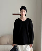22S/S ランドリー Vネックニット(5 color) (6674911166582)