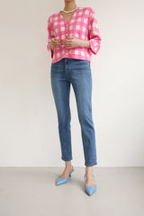 スパンストレートデニムパンツ / MALDIVES JEANS / SPAN STRAIGHT DENIM PANTS