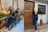 ワイドフィットスリットデニムパンツ/WIDE FIT SLIT DENIM PANTS [16627]