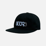 Wフラットキャップ / 'W' FLAT CAP (BLACK)