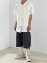 Capri wide string pants