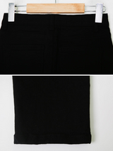 HDバンディングコットンスリムストレートパンツ(2colors)