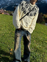 ASCLO High Vintage Pocket Denim Pants (8021)