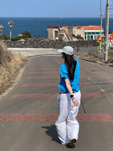Hip track wide pants