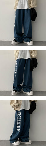 カラフルレタリングバンディングパンツ / OA Colorful Lettering Banding Pants