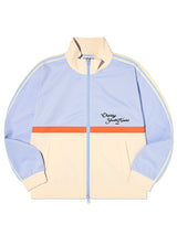 COLOR MIX TRACK JERSEY JACKET [SKY]