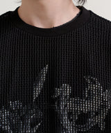 LAYERED MESH VEST (BLACK/GRAY)
