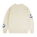 [UNISEX]マルチスマイルドローイングスウェットシャツ