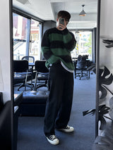 cander stripe loosefit knit