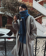オレオダッフルロングコート/Oreo duffel long coat (2 color)