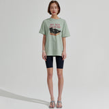 Box Cat overfit T-shirt [Mint] (6679680778358)
