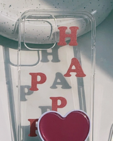 ヘプビカメリアトランスペアレントケース / Hepbi Camellia Transparent Case