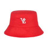 3D Monogram Color Bucket Hat Red
