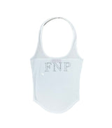 メイドグリマーホルタートップ / PNF made PNF glimmer halter top