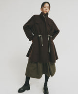 에이라인 하프 코트_BURGUNDY (6636663799926)