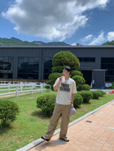 ルーズナイロンカーゴバンディングパンツ