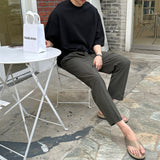 LMN Summer Ice Cropped Wide Pants (5 colors)