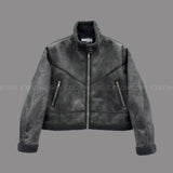 MG Crack Suede Crop Mustang (3 colors)