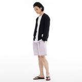 カシミアストラクチャーニッティングカーディガン/CASHMERE STRUCTURE KNITTING CARDIGAN-BLACK