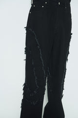 Comma Denim Pants Black
