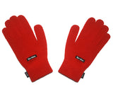 Basic knitted gloves - Red (4622105378934)