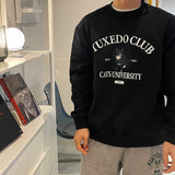 タキシードキャットクラブスウェットシャツ / TUXEDO CAT CLUB SWEATSHIRT BLACK