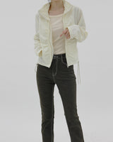 デービーシャーリングジャンパー/Davy shirring jumper (3color)