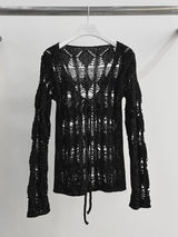 クロシェカーディガン/CROCHET CARDIGAN