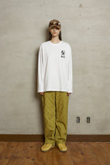 ARGYLE EMBROIDERED PANTS