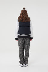 ドゥードゥルチェリーサークルロゴダウンベスト／DOODLE CHERRY CIRCLE LOGO PADDING VEST [NAVY]