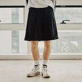 ワイドバミューダパンツ/WIDE BERMUDA PANTS_BLACK