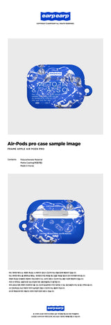 BUBBLE TYPO-BLUE(AIR PODS PRO-HARD) (6602466033782)