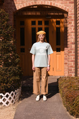 クラシックビッグロゴクルーネックミントユニセックスTシャツ / Classic Big Logo Crew Neck Mint Unisex T-shirt